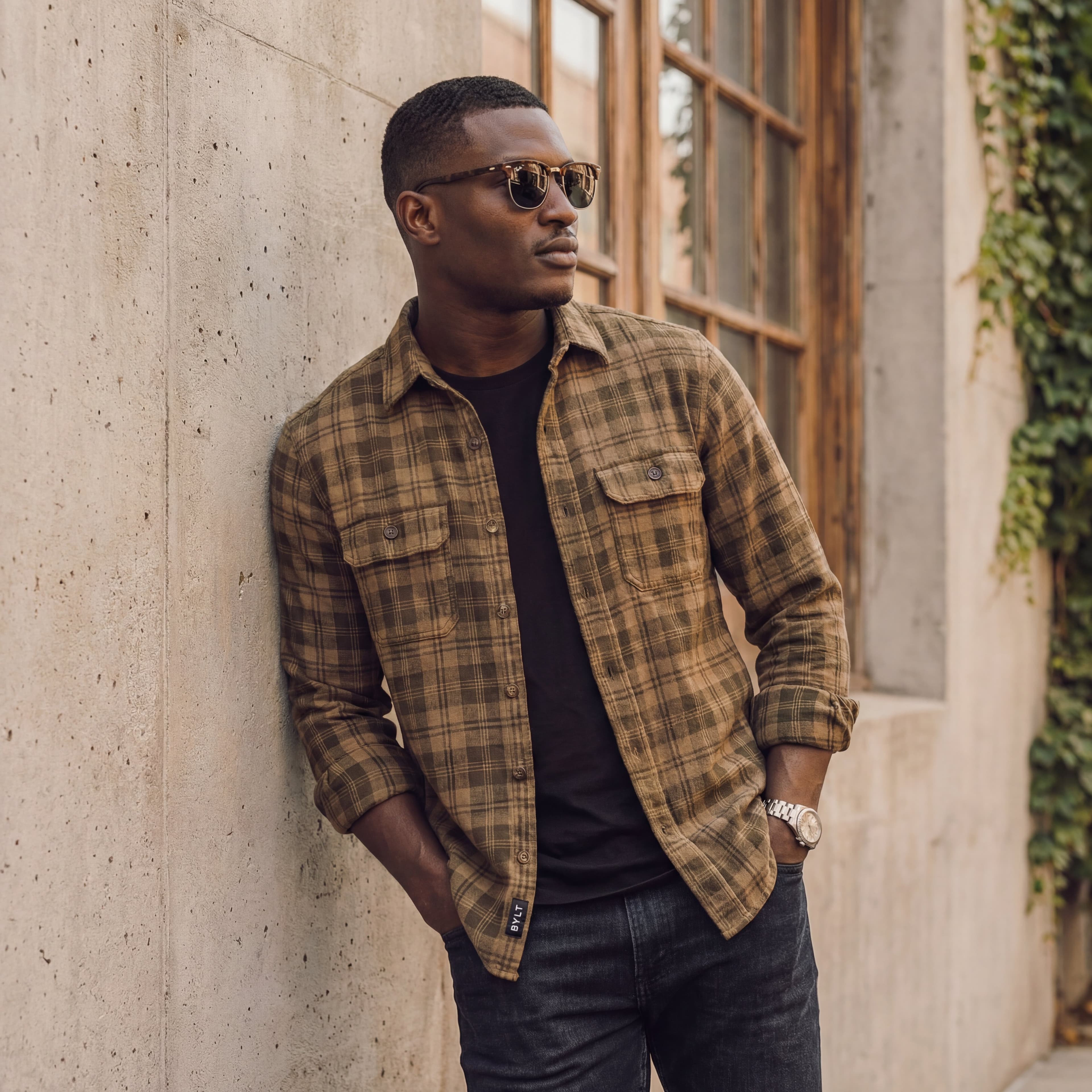 Flannel shirt — casual lifestyle